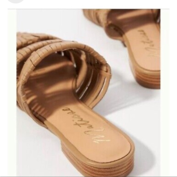 Matisse TUSCAN MULE braided straps pointed toe Beige NWT - Picture 4 of 9